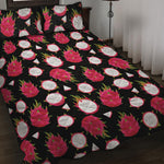 Pitaya Pattern Print Quilt Bed Set