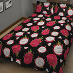 Pitaya Pattern Print Quilt Bed Set