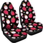 Pitaya Pattern Print Universal Fit Car Seat Covers