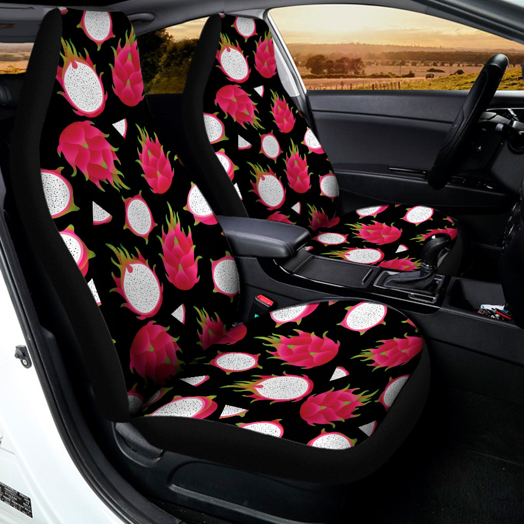 Pitaya Pattern Print Universal Fit Car Seat Covers