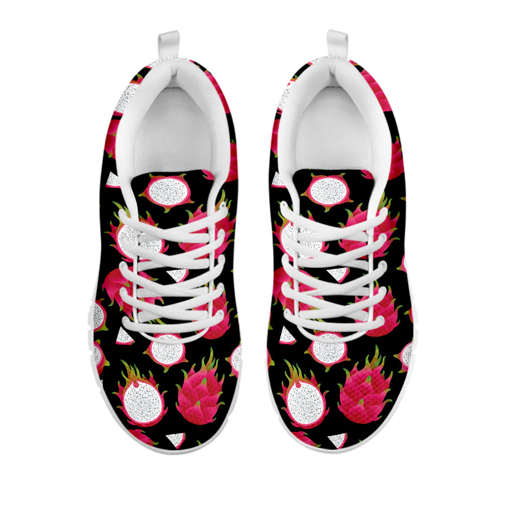 Pitaya Pattern Print White Sneakers