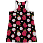 Pitaya Pattern Print Women's Racerback Tank Top