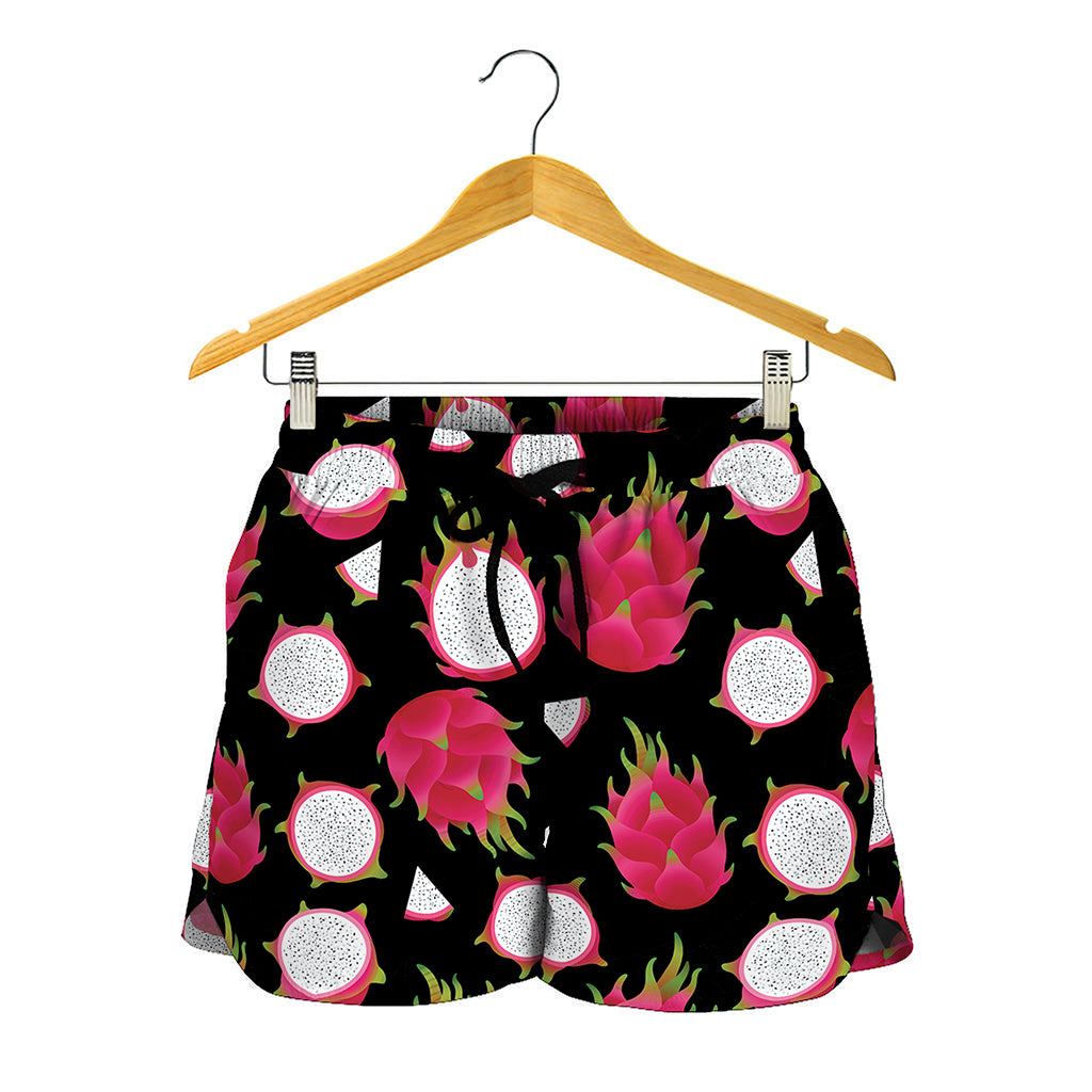 Pitaya Pattern Print Women's Shorts
