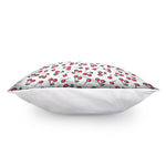 Pixel Cherry Pattern Print Pillow Cover
