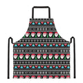 Pixel Christmas Santa Claus Print Apron