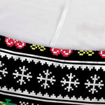 Pixel Christmas Santa Claus Print Sofa Cover