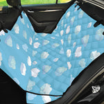 Pixel Cloud Pattern Print Pet Car Back Seat Cover