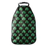 Pixel Clover St. Patrick's Day Print Car Seat Organizers