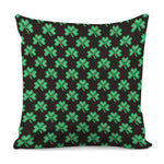 Pixel Clover St. Patrick's Day Print Pillow Cover