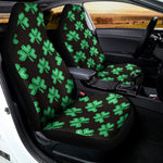 Pixel Clover St. Patrick's Day Print Universal Fit Car Seat Covers