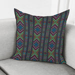 Pixel Ethnic Pattern Print Pillow Cover