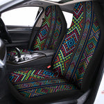 Pixel Ethnic Pattern Print Universal Fit Car Seat Covers