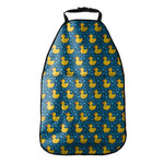 Pixel Rubber Duck Pattern Print Car Seat Organizers