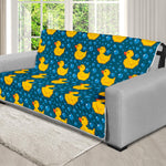 Pixel Rubber Duck Pattern Print Futon Protector