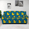 Pixel Rubber Duck Pattern Print Sofa Cover