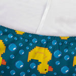 Pixel Rubber Duck Pattern Print Sofa Cover
