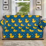 Pixel Rubber Duck Pattern Print Sofa Protector