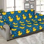 Pixel Rubber Duck Pattern Print Sofa Protector