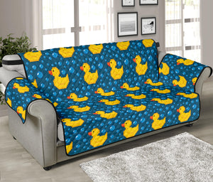 Pixel Rubber Duck Pattern Print Sofa Protector