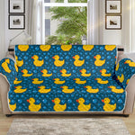 Pixel Rubber Duck Pattern Print Sofa Protector