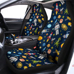 Pixel Space Pattern Print Universal Fit Car Seat Covers