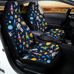 Pixel Space Pattern Print Universal Fit Car Seat Covers