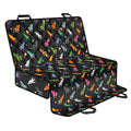 Pixel Spaceships Pattern Print Pet Car Back Seat Cover