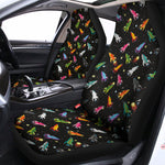 Pixel Spaceships Pattern Print Universal Fit Car Seat Covers