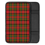 Pixel Stewart Scottish Tartan Print Car Center Console Cover