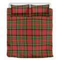 Pixel Stewart Scottish Tartan Print Duvet Cover Bedding Set