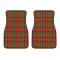 Pixel Stewart Scottish Tartan Print Front Car Floor Mats