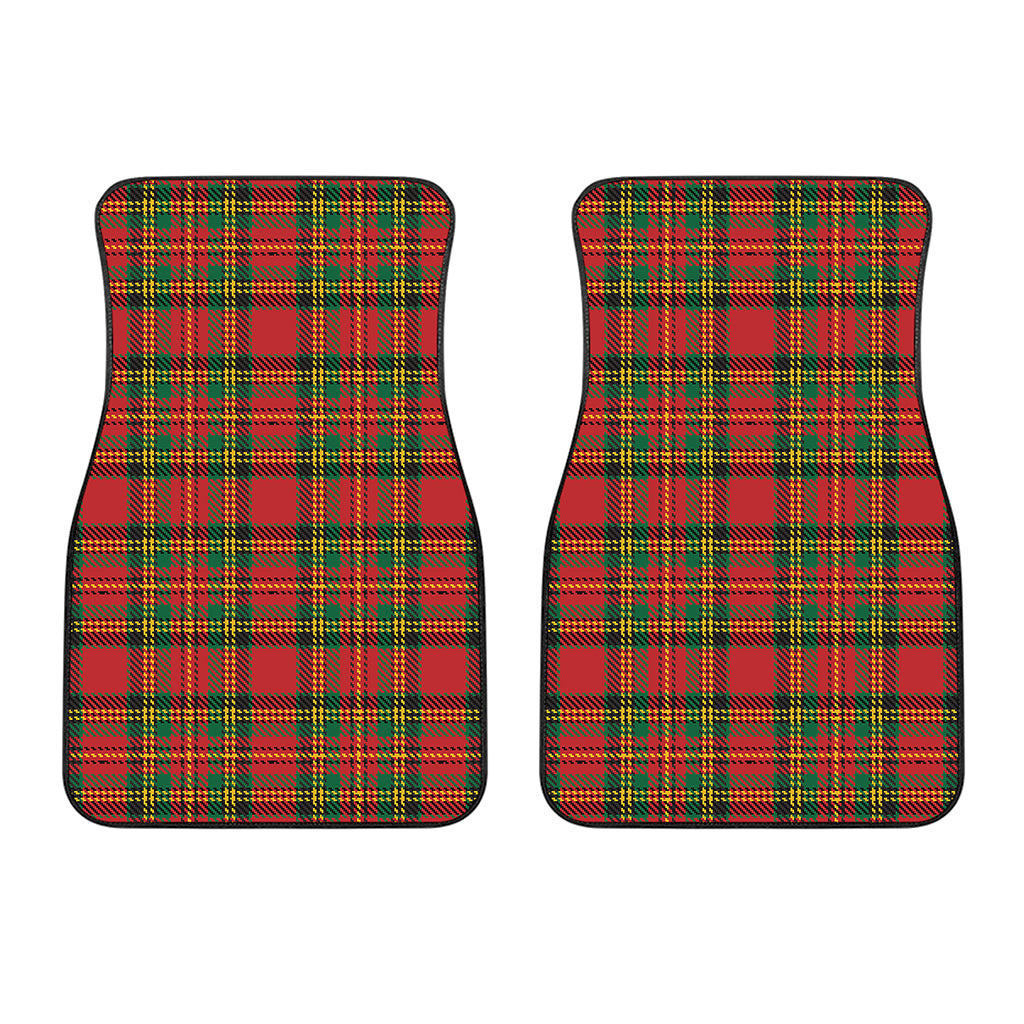 Pixel Stewart Scottish Tartan Print Front Car Floor Mats