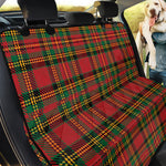 Pixel Stewart Scottish Tartan Print Pet Car Back Seat Cover