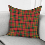 Pixel Stewart Scottish Tartan Print Pillow Cover