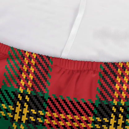 Pixel Stewart Scottish Tartan Print Sofa Cover