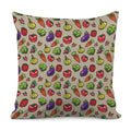 Pixel Vegetables Pattern Print Pillow Cover
