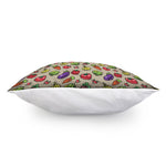 Pixel Vegetables Pattern Print Pillow Cover