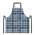 Plaid Denim Jeans Pattern Print Apron