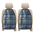 Plaid Denim Jeans Pattern Print Car Seat Organizers