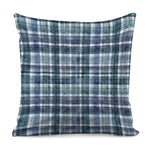 Plaid Denim Jeans Pattern Print Pillow Cover