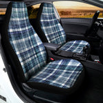 Plaid Denim Jeans Pattern Print Universal Fit Car Seat Covers