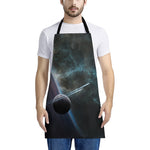 Planet And Space Print Apron