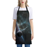 Planet And Space Print Apron