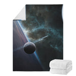 Planet And Space Print Blanket