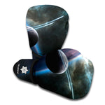 Planet And Space Print Boxing Gloves