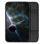 Planet And Space Print Car Center Console Cover