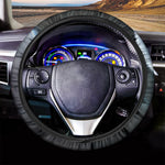 Planet And Space Print Car Steering Wheel Cover