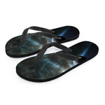 Planet And Space Print Flip Flops