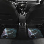 Planet And Space Print Front and Back Car Floor Mats