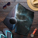 Planet And Space Print Men's Shorts